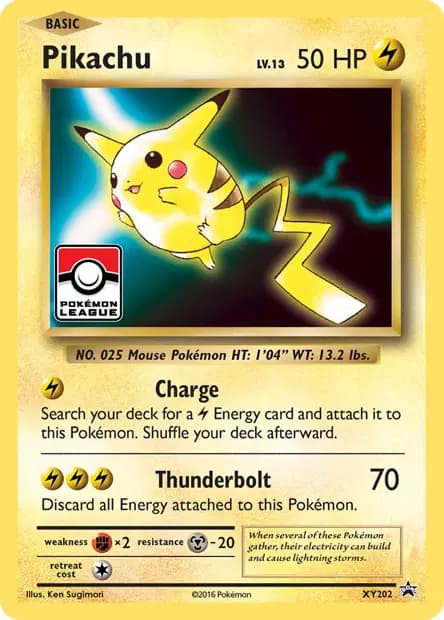 Pikachu — Promos X&Y