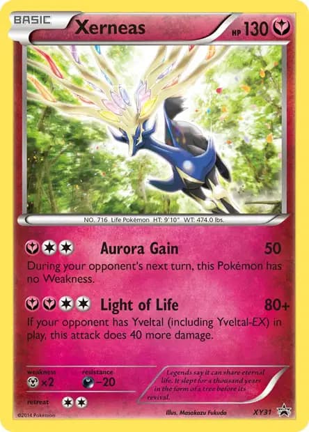 Xerneas — Promos X&Y
