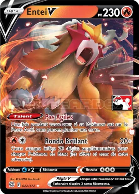 Entei — Pack Récompense