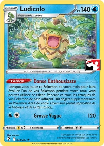 Ludicolo — Pack Récompense