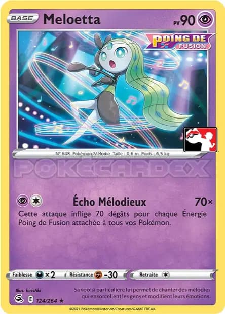 Meloetta — Pack Récompense