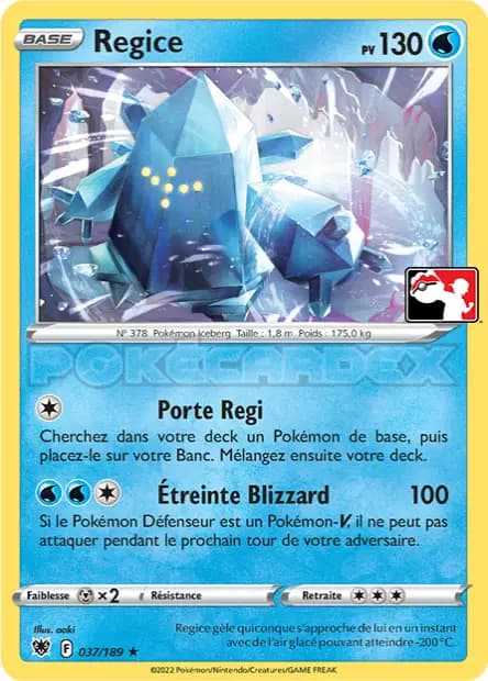Regice — Pack Récompense