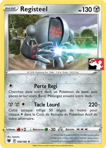 Registeel — Pack Récompense