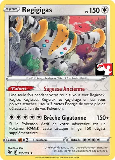 Regigigas — Pack Récompense