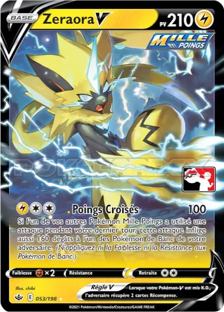 Zeraora — Pack Récompense
