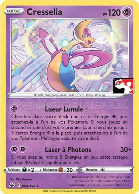 Cresselia — Pack Récompense