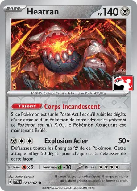 Heatran — Pack Récompense