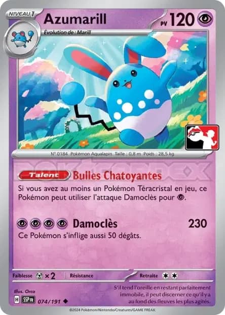 Azumarill — Pack Récompense