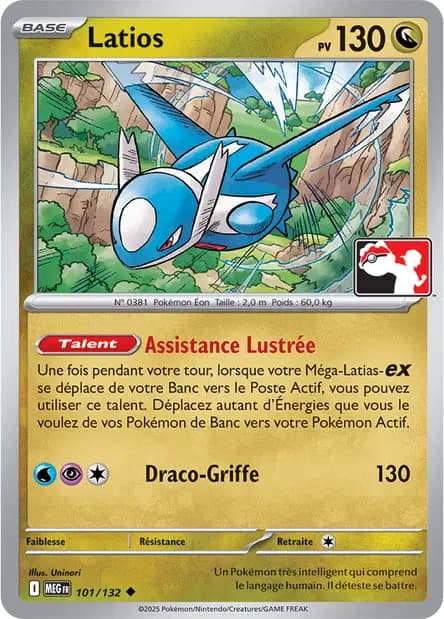 Latios — Pack Récompense