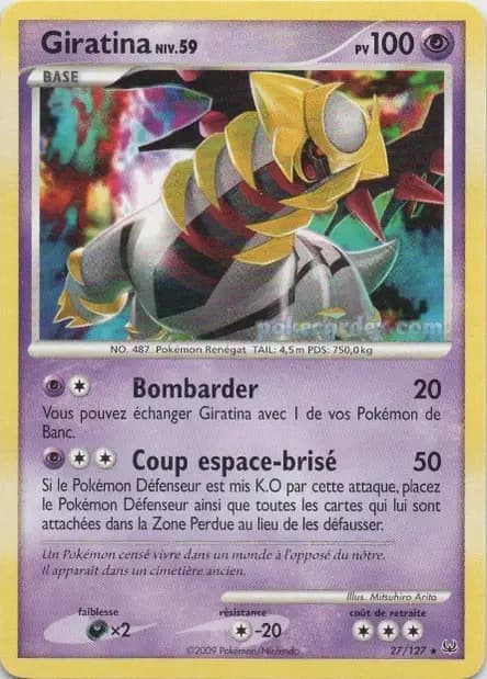 Giratina — Platine