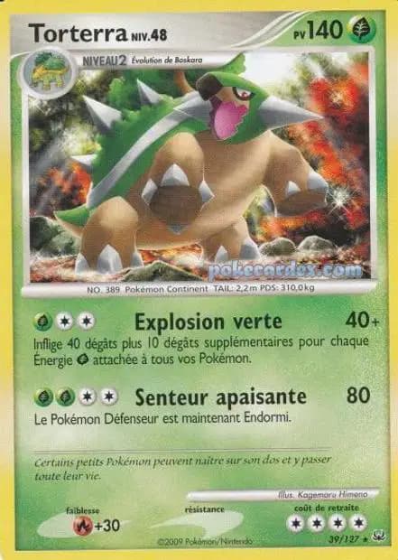 Torterra — Platine