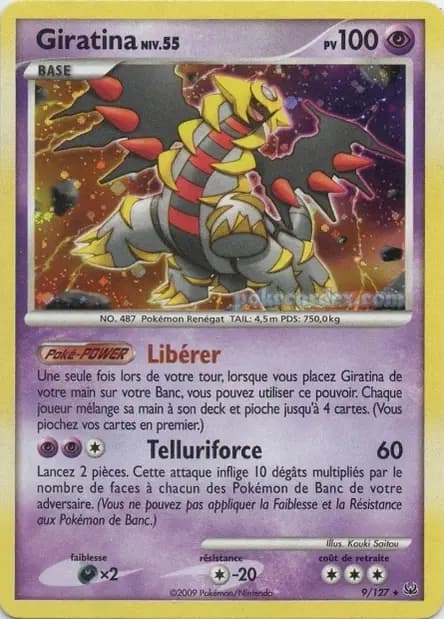 Giratina — Platine