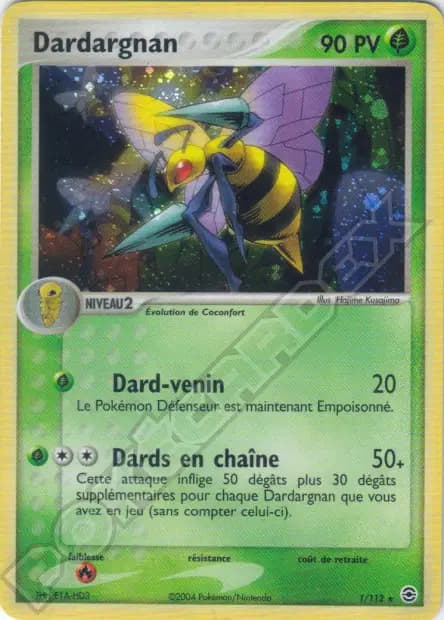 Dardargnan — EX : Rouge Feu & Vert Feuille