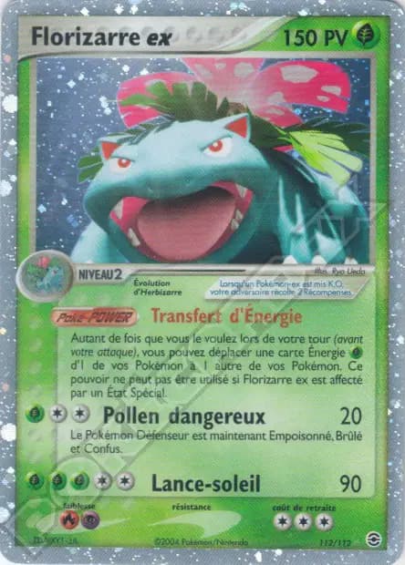 Florizarre — EX : Rouge Feu & Vert Feuille