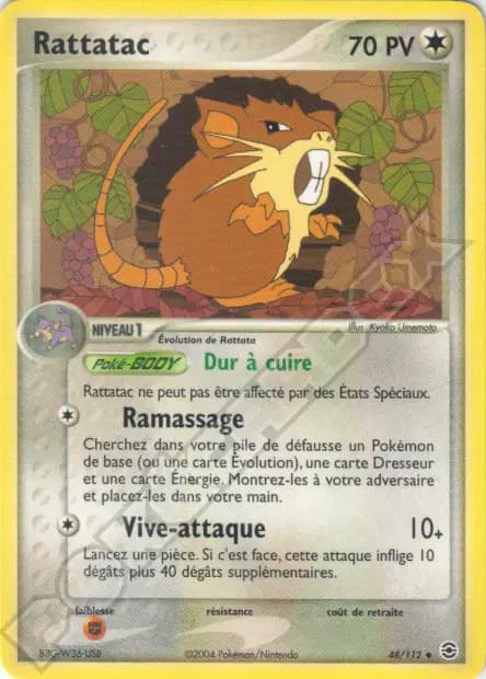 Rattatac — EX : Rouge Feu & Vert Feuille