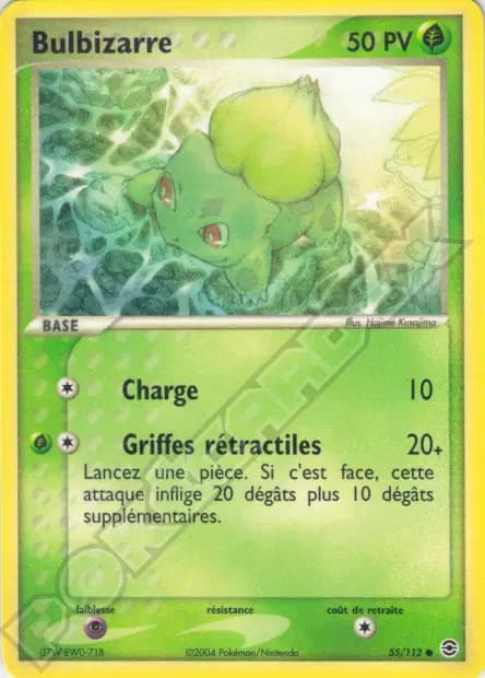 Bulbizarre — EX : Rouge Feu & Vert Feuille