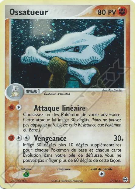Ossatueur — EX : Rouge Feu & Vert Feuille