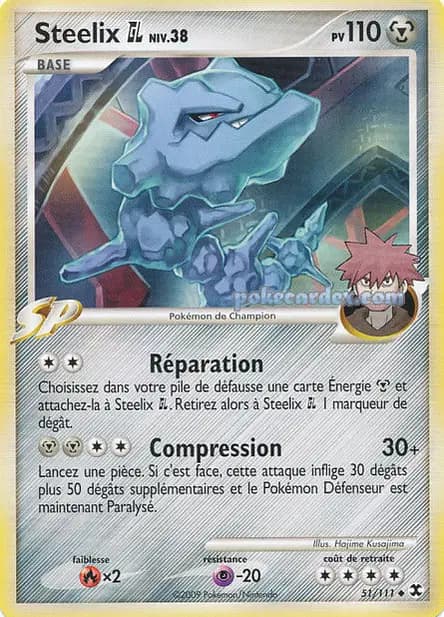 Steelix — Platine : Rivaux Émergeants