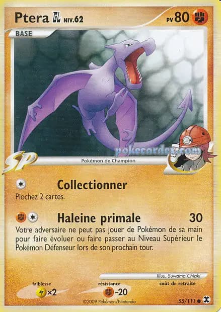 Ptéra — Platine : Rivaux Émergeants