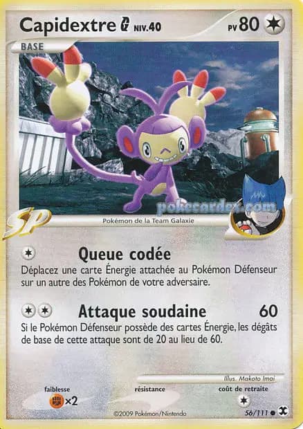Capidextre — Platine : Rivaux Émergeants