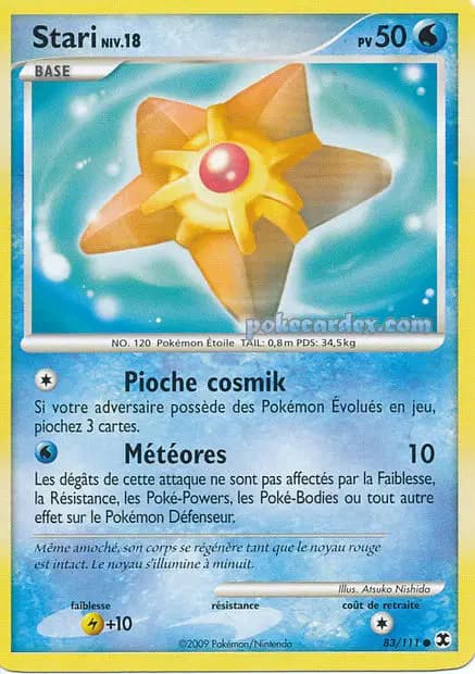 Stari — Platine : Rivaux Émergeants
