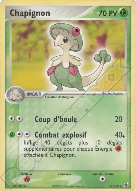 Chapignon — EX : Rubis & Saphir
