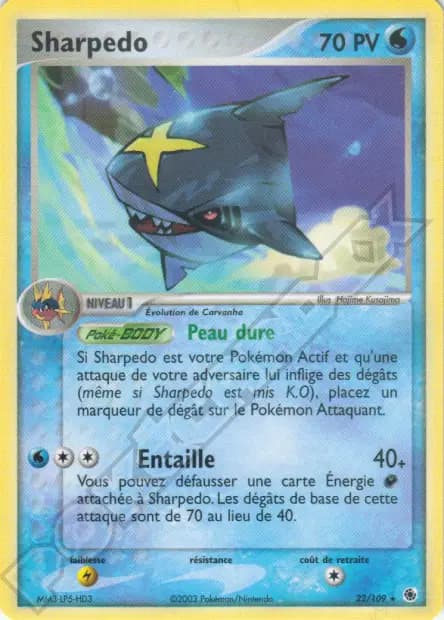 Sharpedo — EX : Rubis & Saphir