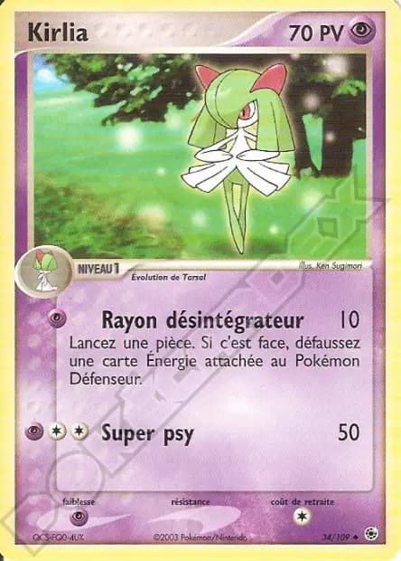 Kirlia — EX : Rubis & Saphir