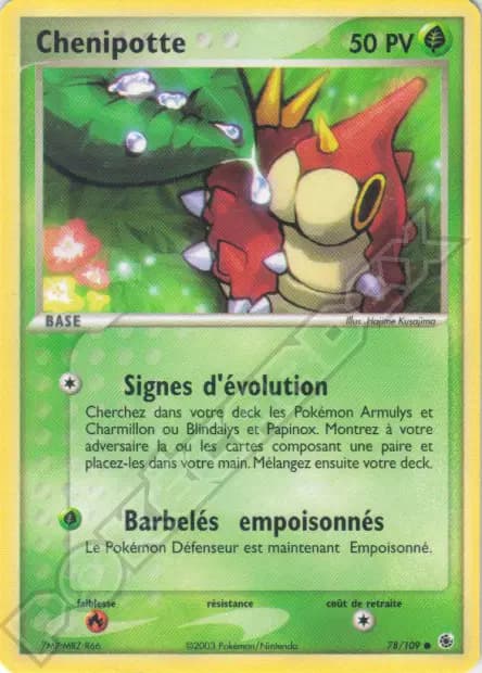Chenipotte — EX : Rubis & Saphir