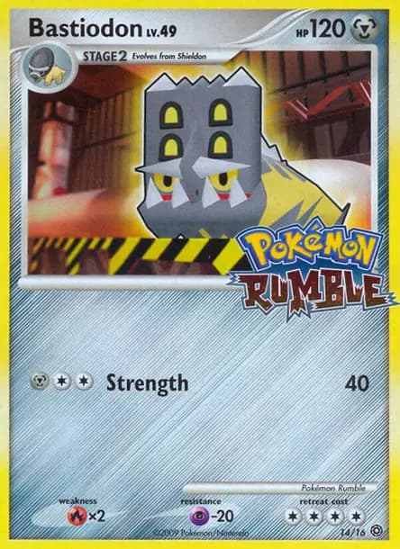 Bastiodon — Rumble set
