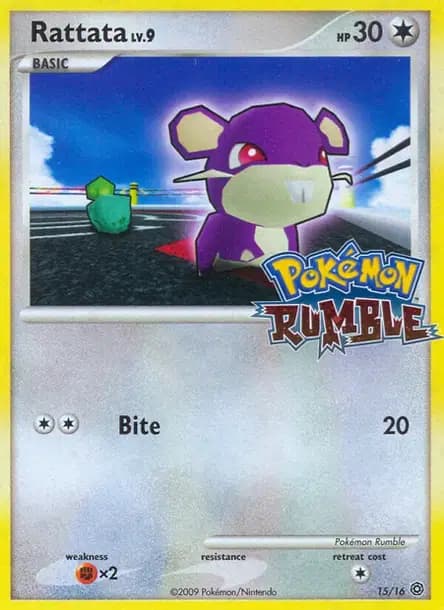 Rattata — Rumble set