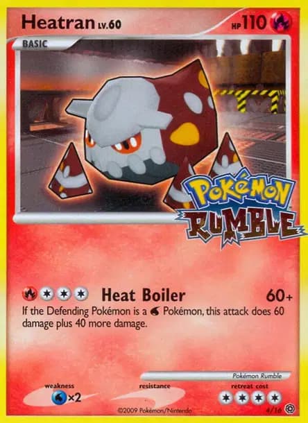 Heatran — Rumble set