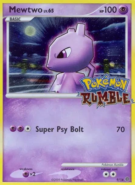 Mewtwo — Rumble set