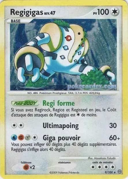 Regigigas — Diamant & Perle : Tempête