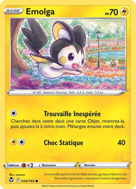 Emolga — Tempête Argentée