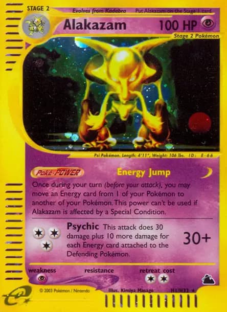 Alakazam — Skyridge