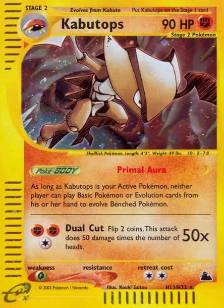 Kabutops — Skyridge