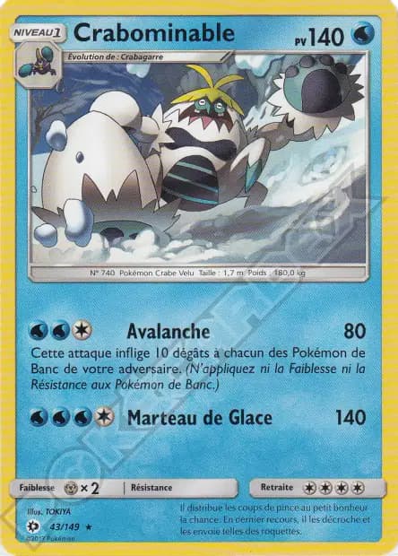 Crabominable — Soleil et Lune