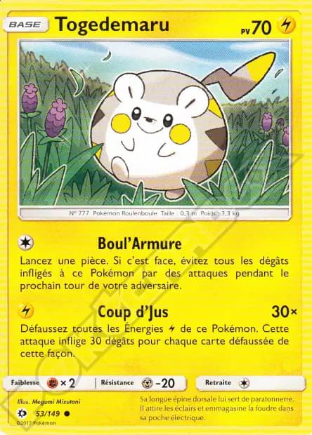 Togedemaru — Soleil et Lune