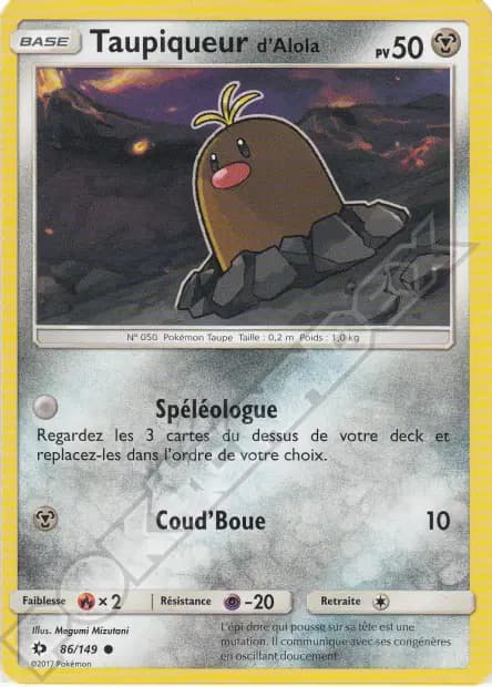 Taupiqueur — Soleil et Lune