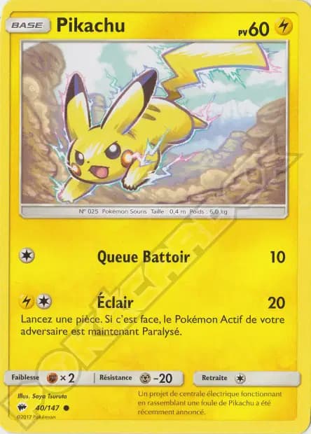 Pikachu — Ombres Ardentes