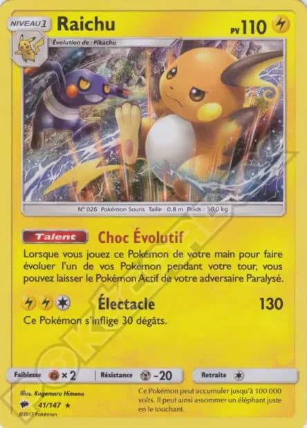 Raichu — Ombres Ardentes