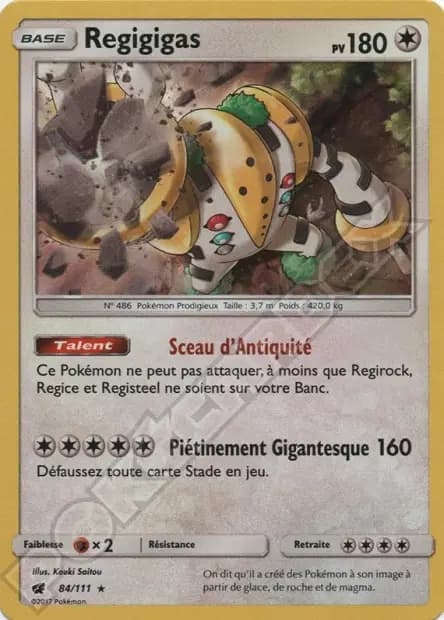 Regigigas — Invasion Carmin