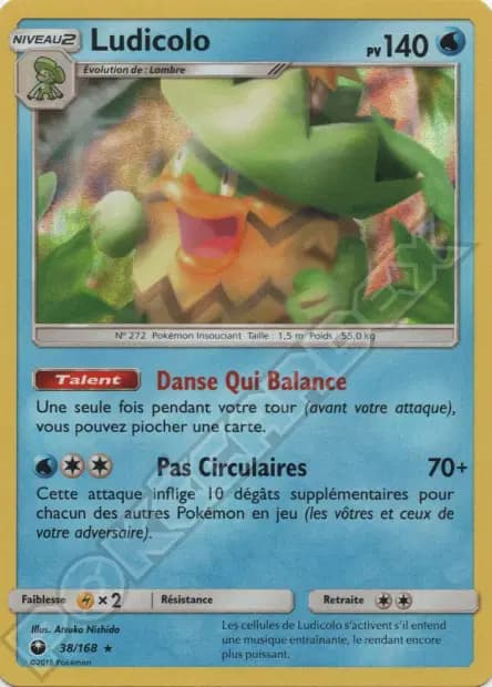 Ludicolo — Tempête Céleste