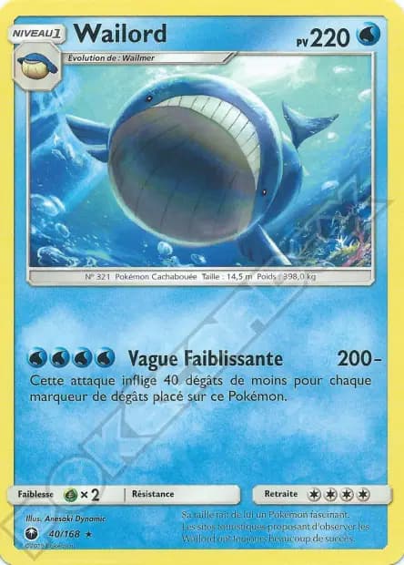 Wailord — Tempête Céleste