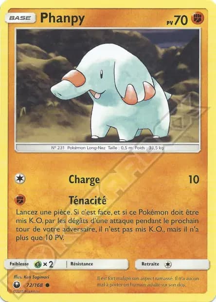 Phanpy — Tempête Céleste