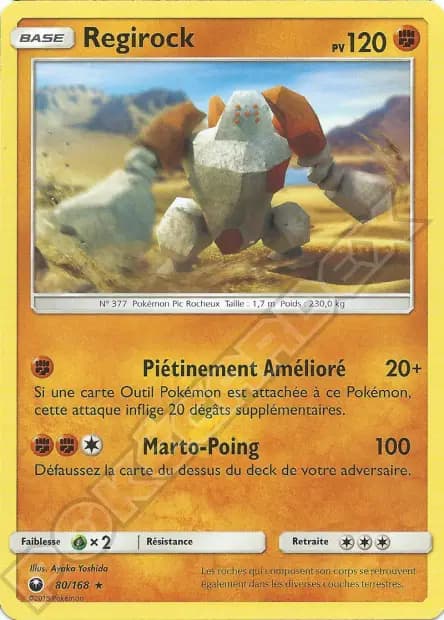 Regirock — Tempête Céleste