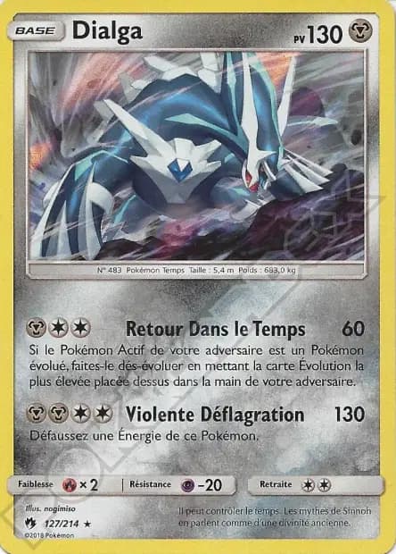 Dialga — Tonnerre Perdu