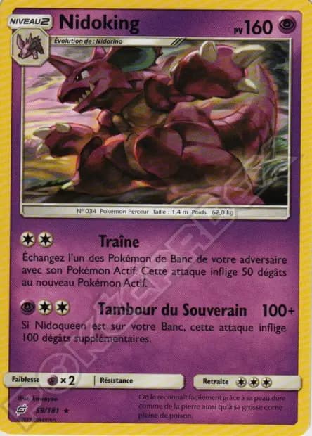 Nidoking — Duo de Choc