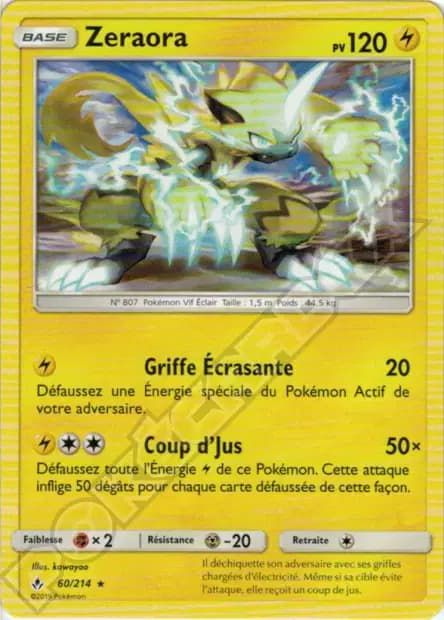 Zeraora — Alliance Infaillible